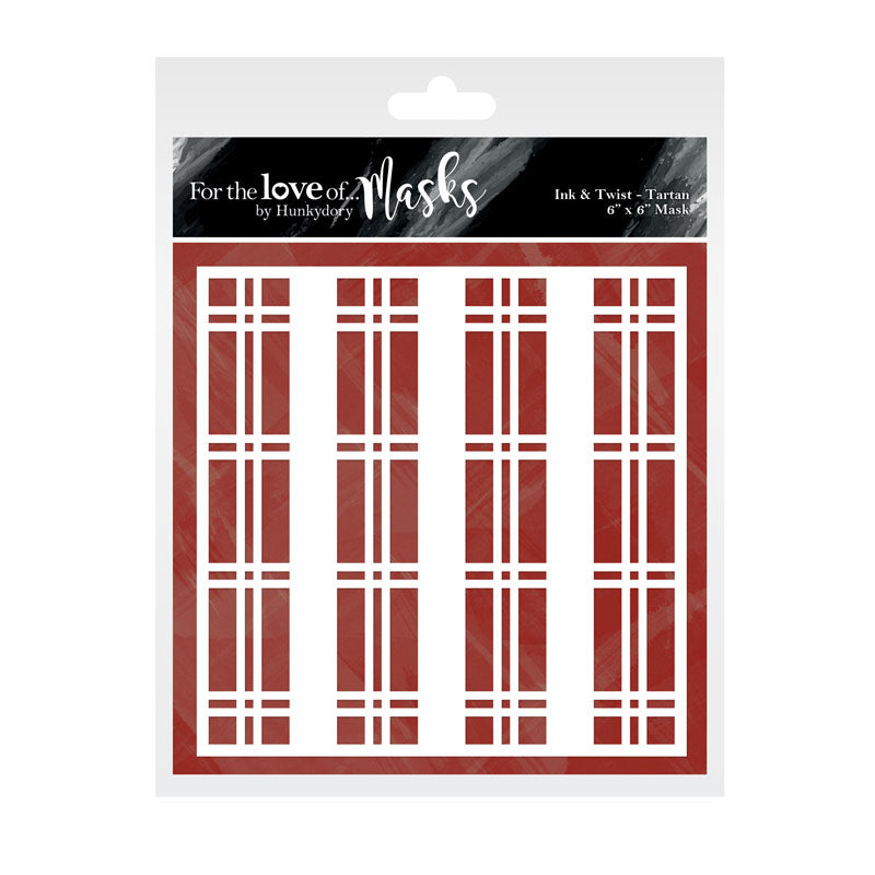 For the Love of Masks - Ink & Twist - Tartan-1