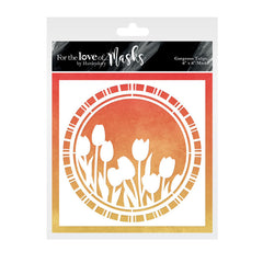 For the Love of Masks - Gorgeous Tulips-1