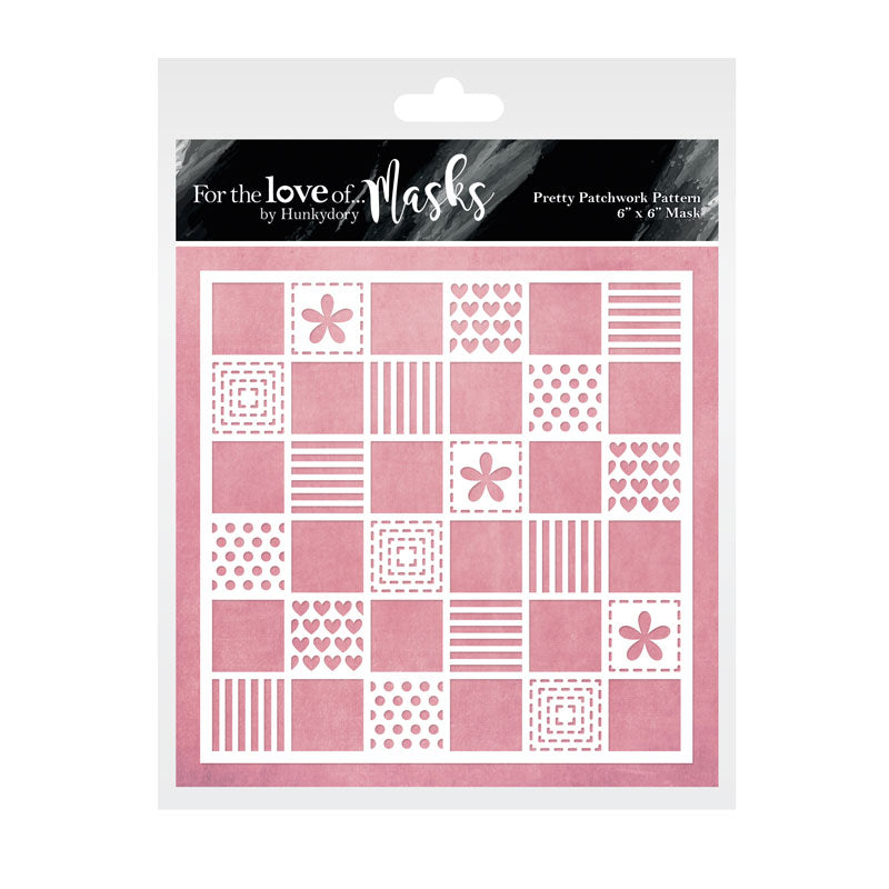 For the Love of Masks - Pretty Patchwork Pattern-1