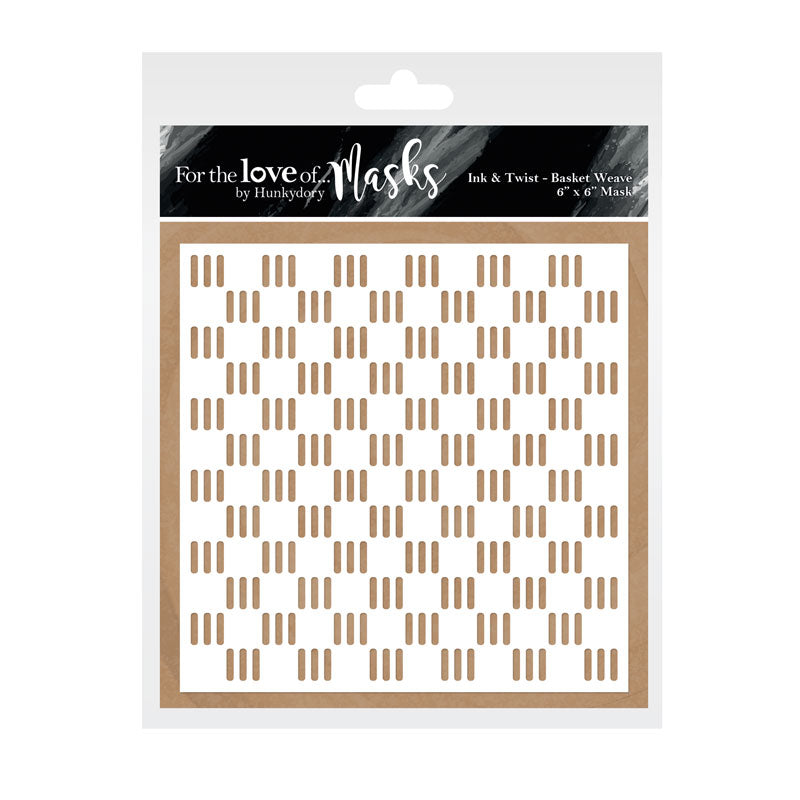 For the Love of Masks - Ink & Twist - Basket Weave-1