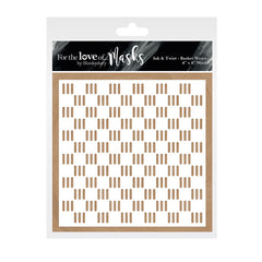 For the Love of Masks - Ink & Twist - Basket Weave-1