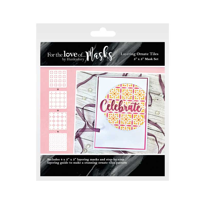 For the Love of Masks - Layering Ornate Tiles-1