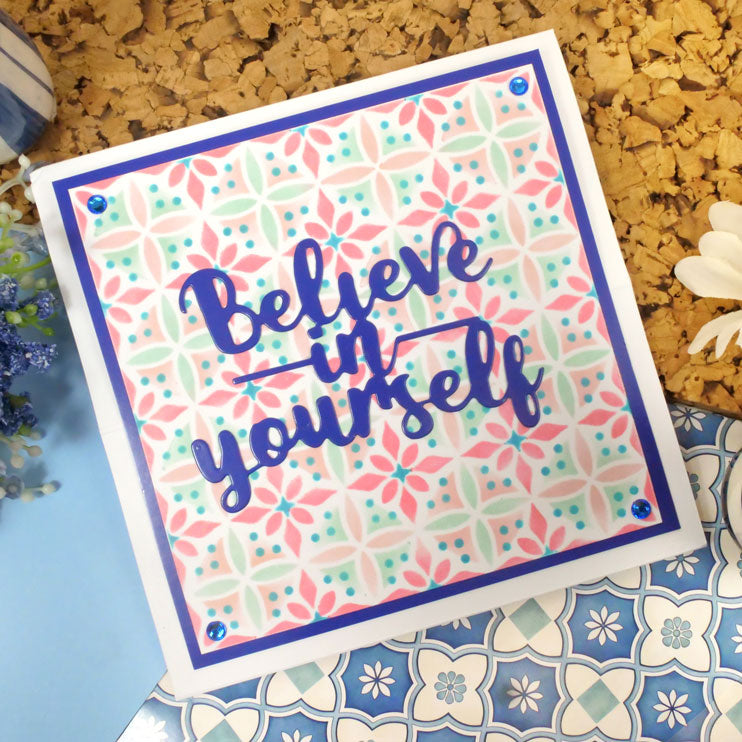 For the Love of Masks - Layering Ornate Tiles-2