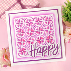 For the Love of Masks - Layering Ornate Tiles-4