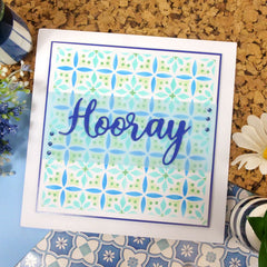 For the Love of Masks - Layering Ornate Tiles-8