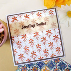 For the Love of Masks - Layering Scalloped Florals-15