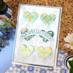 For the Love of Masks - Layering Scalloped Florals-7