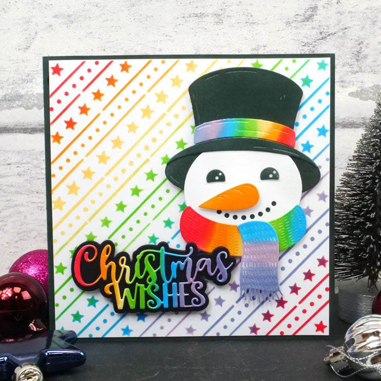 Moonstone Dies - Layering Snowman-6