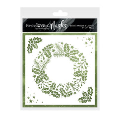 For the Love of Masks - Festive Wreath & Corners-1