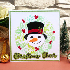 For the Love of Masks - Festive Wreath & Corners-6
