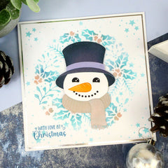 For the Love of Masks - Festive Wreath & Corners-5