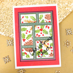For the Love of Masks - Layering Winter Foliage-6