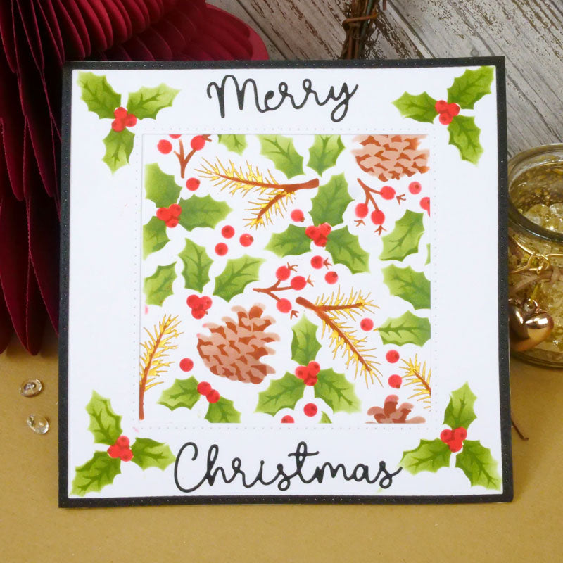 For the Love of Masks - Layering Winter Foliage-5