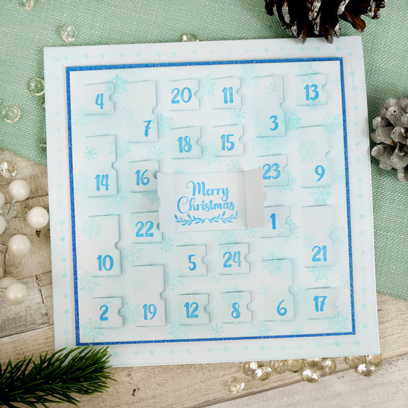 Pour l'amour des timbres - Silhouettes du calendrier de l'Avent-3