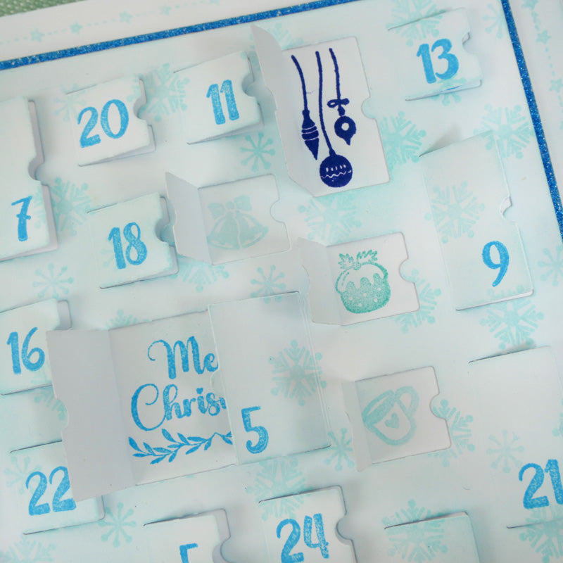 Pour l'amour des timbres - Silhouettes du calendrier de l'Avent-4