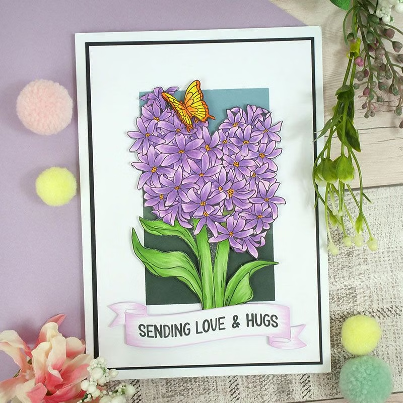 Pour l'amour des timbres - Douces Jacinthes-5