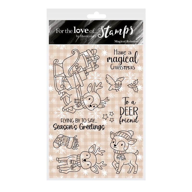 For the Love of Stamps - Magical Reindeer-1