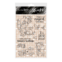 For the Love of Stamps - Magical Reindeer-1
