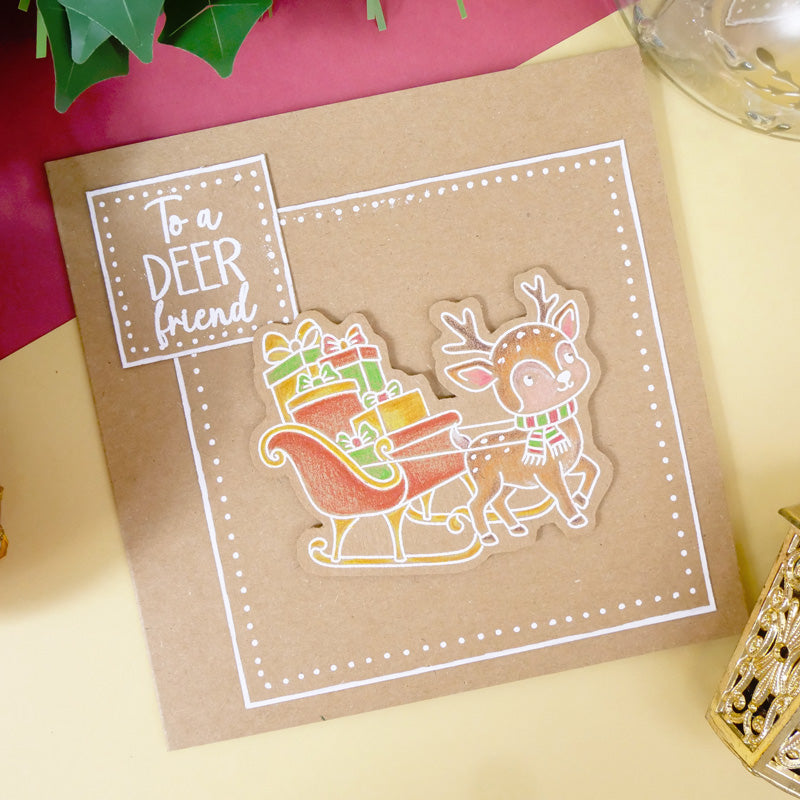 For the Love of Stamps - Magical Reindeer-3