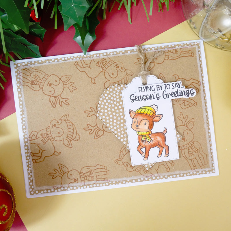 For the Love of Stamps - Magical Reindeer-4