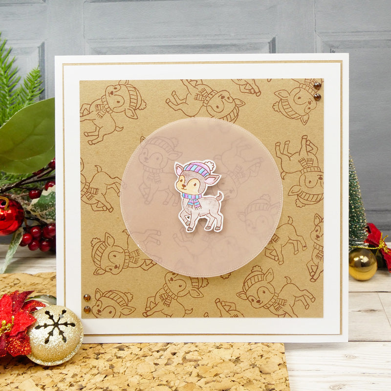 For the Love of Stamps - Magical Reindeer-6