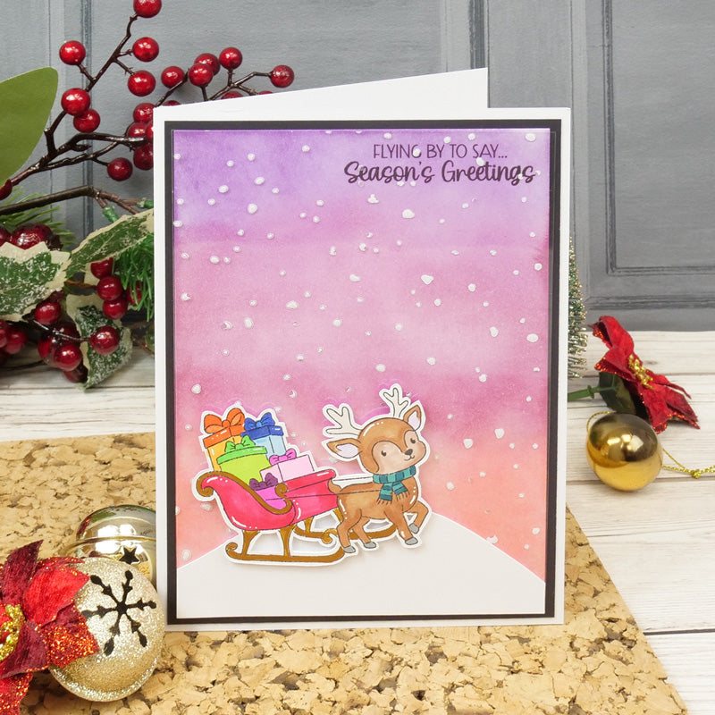 For the Love of Stamps - Magical Reindeer-8