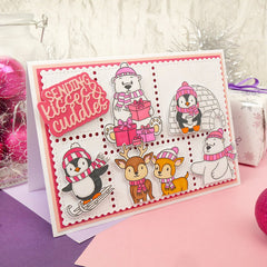 For the Love of Stamps - Playful Penguins-3