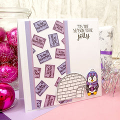 For the Love of Stamps - Playful Penguins-5