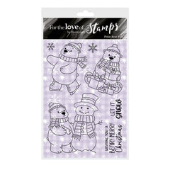 For the Love of Stamps - Polar Bear Pals-1