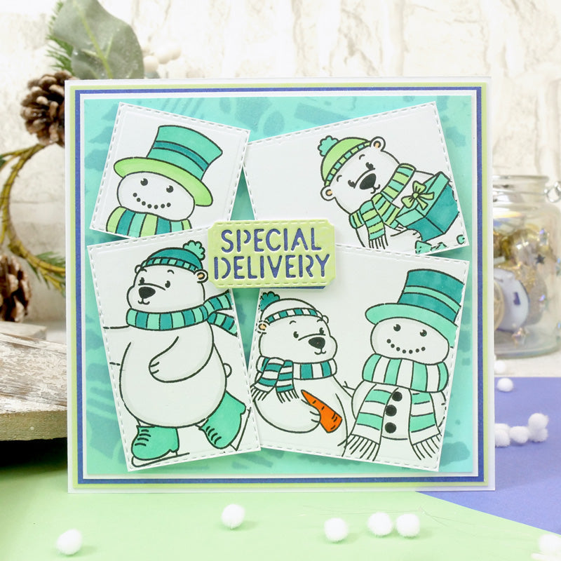 For the Love of Stamps - Polar Bear Pals-3