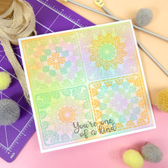 For the Love of Stamps - Classic Granny Square-5