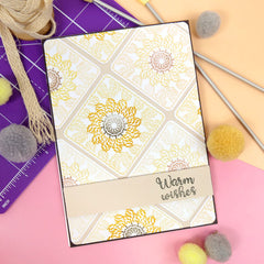 For the Love of Stamps - Floral Granny Square-2