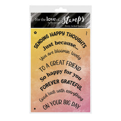 For the Love of Stamps - Pretty Arched Sentiments-1