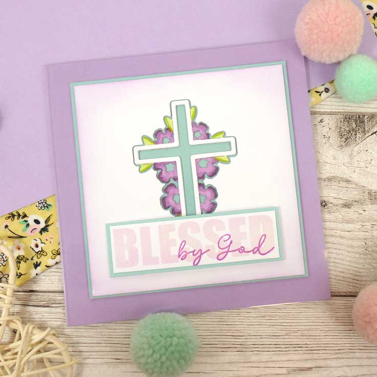 Moonstone Dies - Blossoming Cross-14