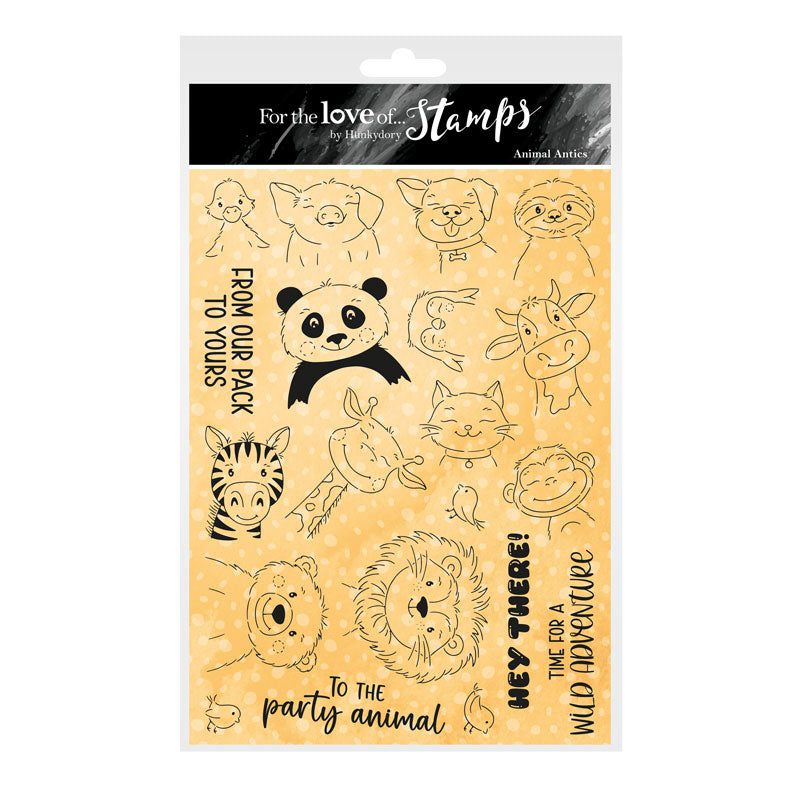 For the Love of Stamps - Animal Antics-1