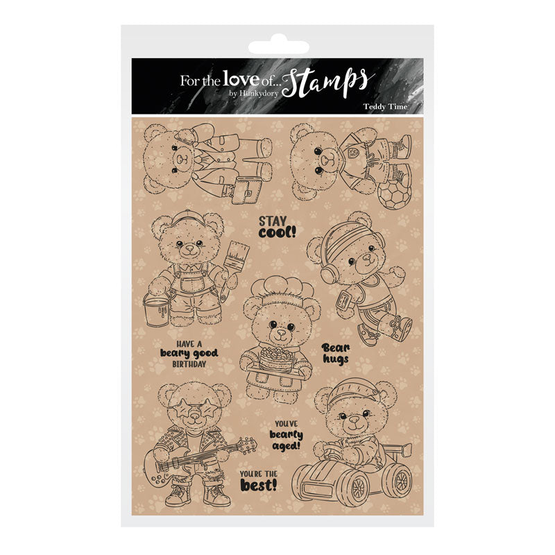For the Love of Stamps - Teddy Time-1