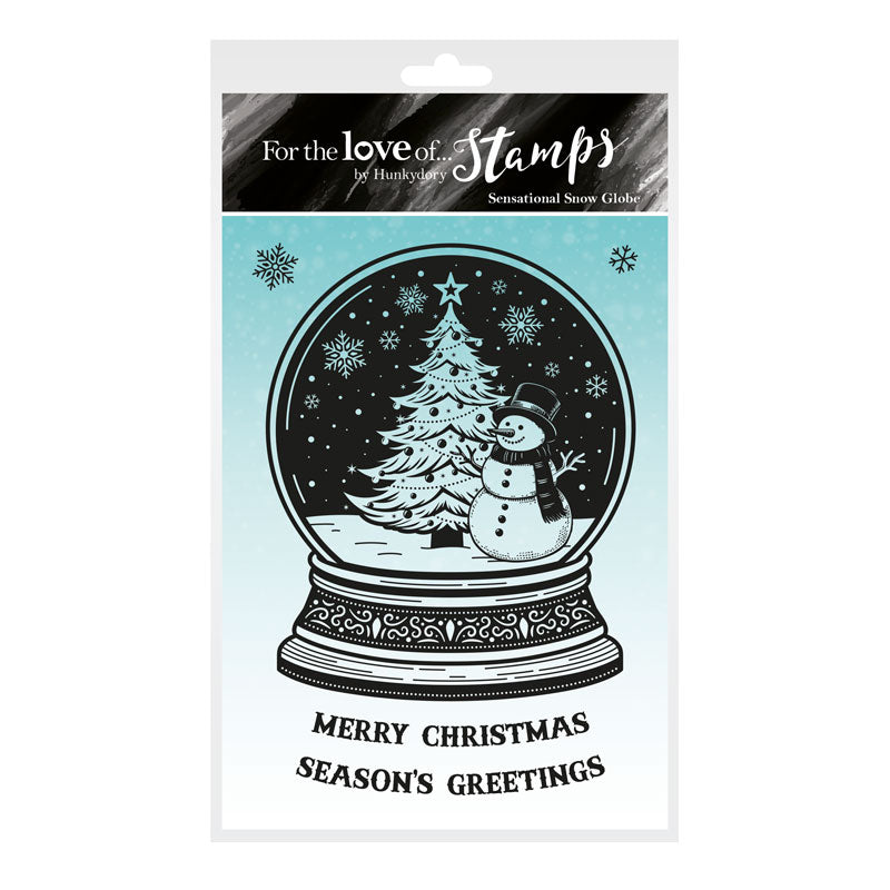 For the Love of Stamps - Sensational Snow Globe-1