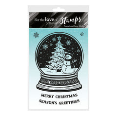 For the Love of Stamps - Sensational Snow Globe-1
