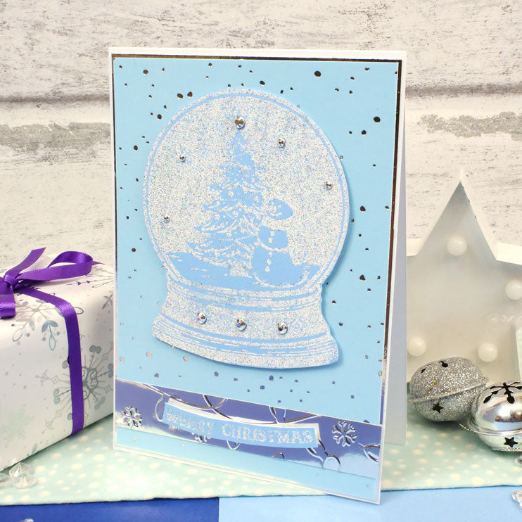 For the Love of Stamps - Sensational Snow Globe-2