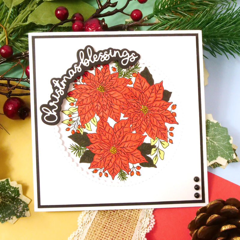 Moonstone Dies - Festive Essential Arched Sentiments-3