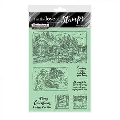 For The Love Of Stamps - Santa Express A6 Stamp Set-1
