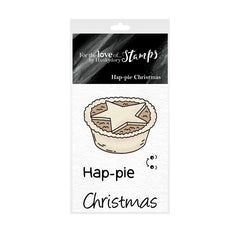 For the Love of Stamps - Hap-pie Christmas-1