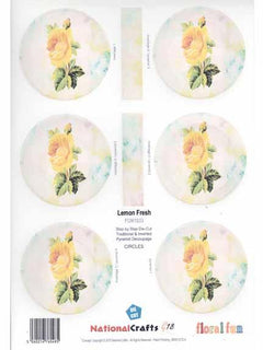 Yellow Rose - Circles-1