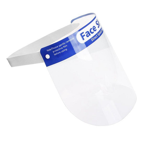 Protector facial desechable de protección contra salpicaduras directas