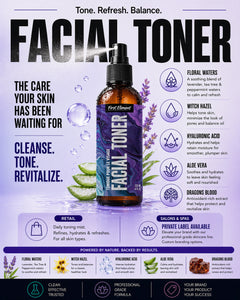 Hyaluronic Facial Toner - Lavender Mint & Tea Tree-3