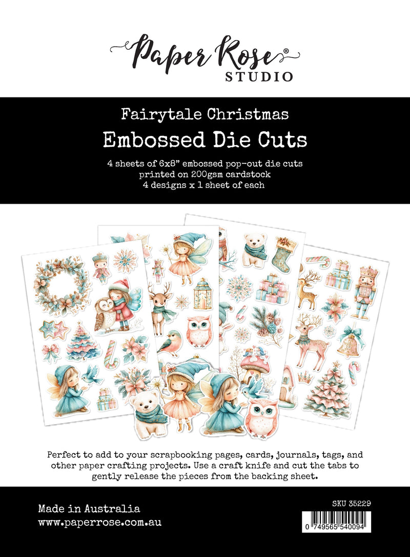 Fairytale Christmas Embossed Die Cuts 35229-1
