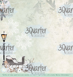 Collection de papiers Noël féerique 30x30-7