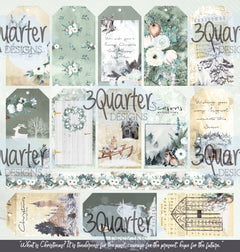 Collection de papiers Noël féerique 30x30-10