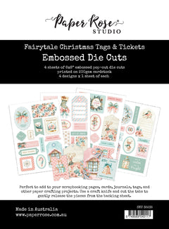 Fairytale Christmas Tags & Tickets Embossed Die Cuts 35235-1