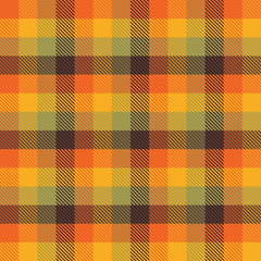 Fall Plaid Pattern 2 Adhesive Vinyl-1